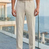 Anzughose Herren Stoffhose Slim Fit