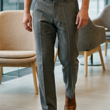 Anzughose Herren Stoffhose Slim Fit