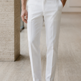 Anzughose Herren Stoffhose Slim Fit