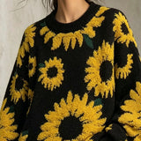 Jaana – paksu jacquard-neulepaita
