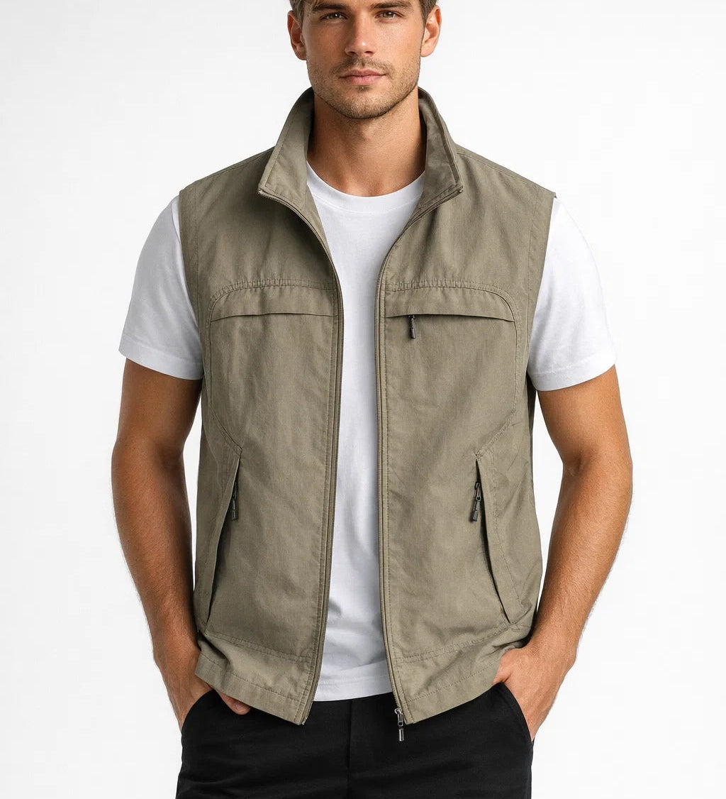 MIHIN ZIP-POCKET VESTI