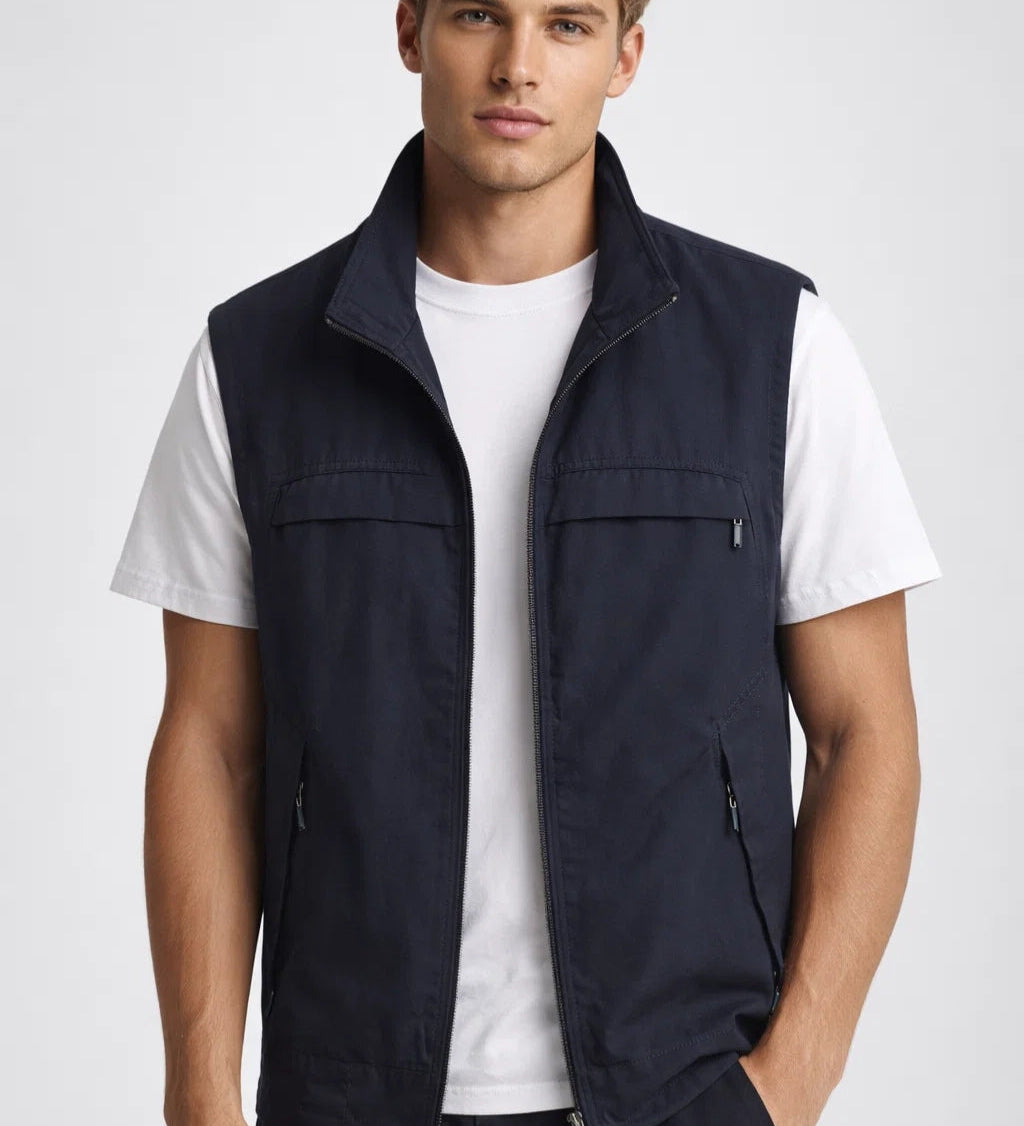 MIHIN ZIP-POCKET VESTI