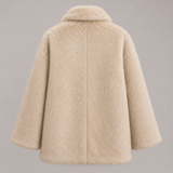 Elli – oversize tekoturkistakki avoimella etuosalla