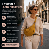 Luce | Ocher-Colored Shoulder Bag