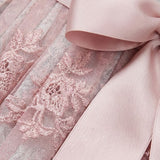 Damen Dirndl-Minikleid | Schnürdetail & Ausgestellter Rock