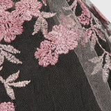 Damen Dirndlkleid | Floraler Rock & Rosa Schürze