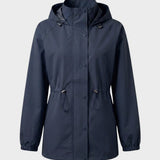 Damen Kapuzenjacke | Taillenzug & Fronttaschen