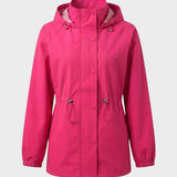 Damen Kapuzenjacke | Taillenzug & Fronttaschen
