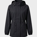 Damen Kapuzenjacke | Taillenzug & Fronttaschen