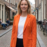 Damen Taillierter Blazer | Reverskragen & Knopfdetail