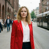 Damen Taillierter Blazer | Reverskragen & Knopfdetail