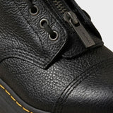 Damen Plateau-Boots mit Schnürung | Profilsohle & Kontrastnaht