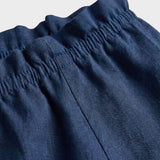 Damen Schulterfreie Bluse | Geraffter Ausschnitt & Langarm