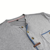 Tomáš – Miesten Pehmeä Peruspaita Taskuilla