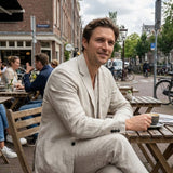 Anzug Herren aus Leinen mit Sakko und Hose