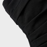 Abendkleid Damen Lang mit Schlitz und Drapierung