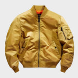 Bomberjacke Herren Fliegerjacke mit Reißverschluss