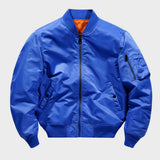 Bomberjacke Herren Fliegerjacke mit Reißverschluss