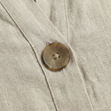 Bluse Damen mit V Ausschnitt und Knopf