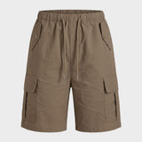 Damen Cargo Shorts mit elastischem Bund
