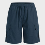 Damen Cargo Shorts mit elastischem Bund
