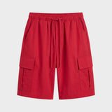 Damen Cargo Shorts mit elastischem Bund