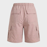 Damen Cargo Shorts mit elastischem Bund