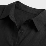 Damen Hemdblusenkleid lang mit Knopfleiste