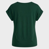 Damen T-Shirt mit V-Ausschnitt und Kurzarm