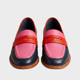 Damen Loafer mit Runder Spitze | Flach