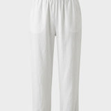 Damen Leinen Hose | 7/8 Loose