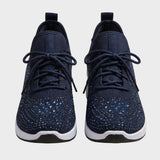 Damen Glitzer Sneaker | Mesh