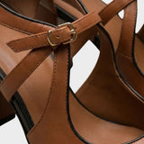 Damen Mary Jane Heels | Riemchen