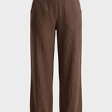 Damen Leinen Hose | 7/8 Loose