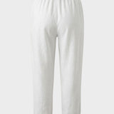 Damen Leinen Hose | 7/8 Loose