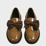 Damen Slip On Loafer | Schleifenverzierung