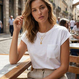 Damen Basic Tee | Loose Crew