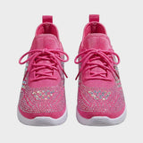 Damen Glitzer Sneaker | Mesh