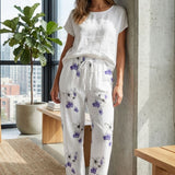 Damen Streifen Hose | Sommer