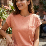 Damen Basic Tee | Loose Crew