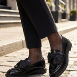 Damen Slip On Loafer | Schleifenverzierung
