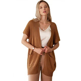 Cameron™ – Kevyt neulecardigan avoimella etuosalla