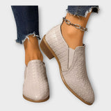 Veronika – Tyylikkäät Slip-On-kengät matalalla korolla