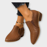 Veronika – Tyylikkäät Slip-On-kengät matalalla korolla