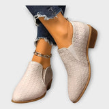 Veronika – Tyylikkäät Slip-On-kengät matalalla korolla