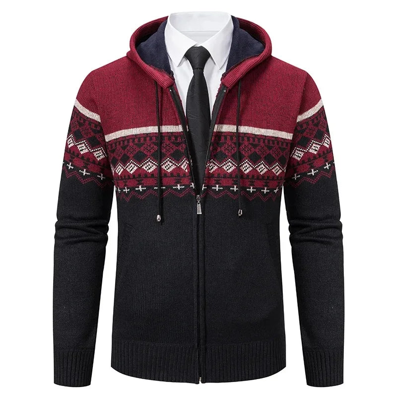 ETNINEN NEULETAKKI MIEHILLE