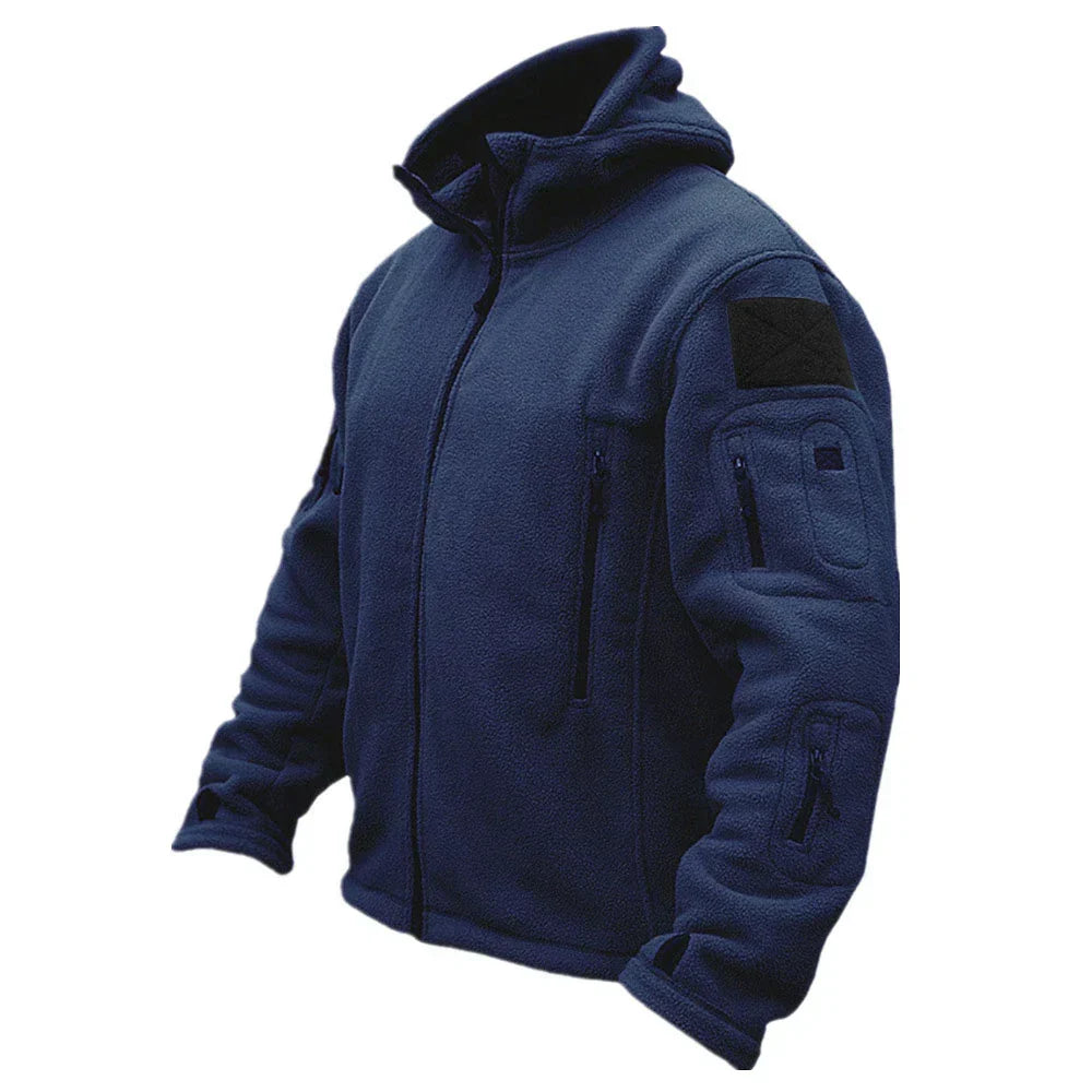 TAKTINEN FLEECE-TAKKI MIEHILLE