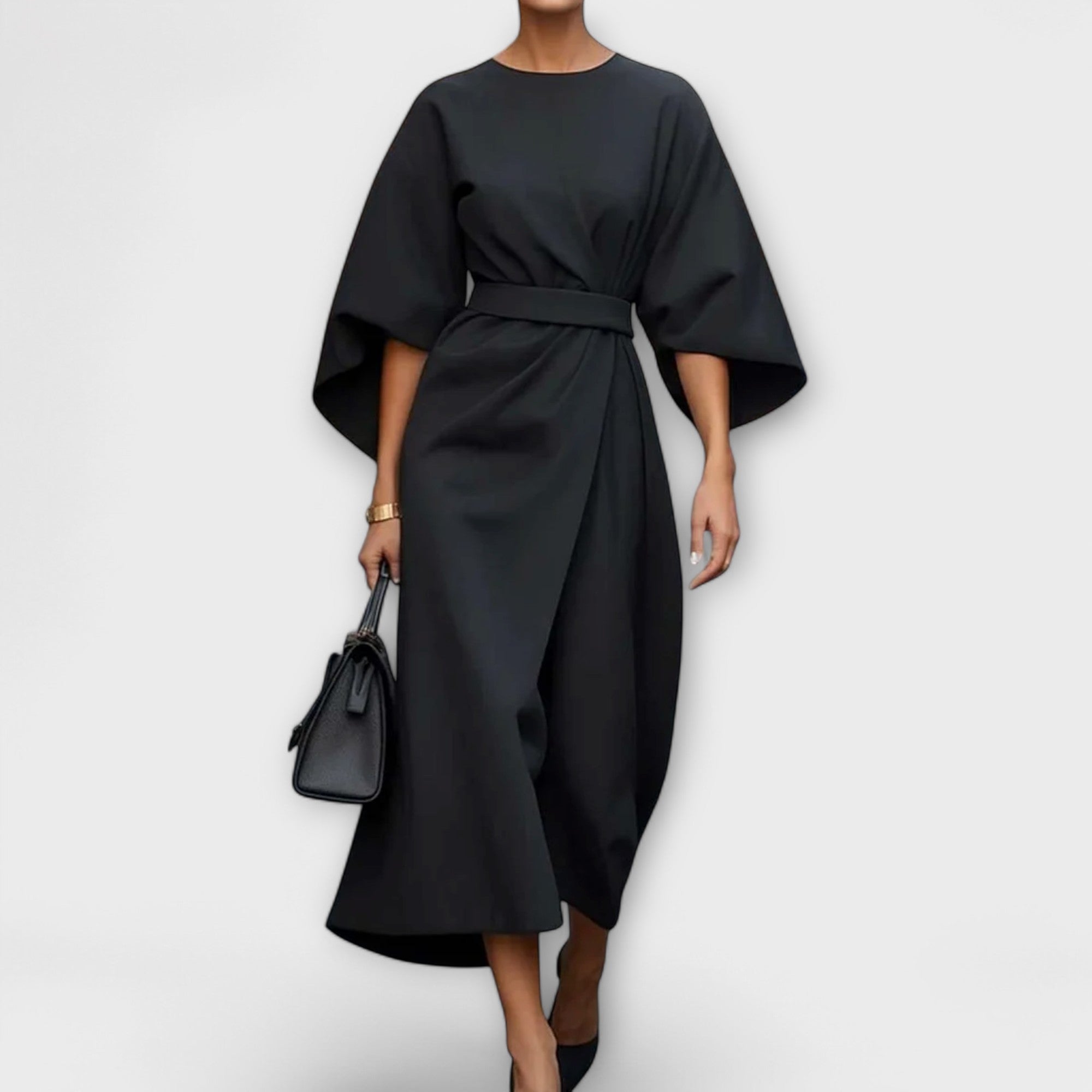 Sonia - Elegantti mekko hihoilla