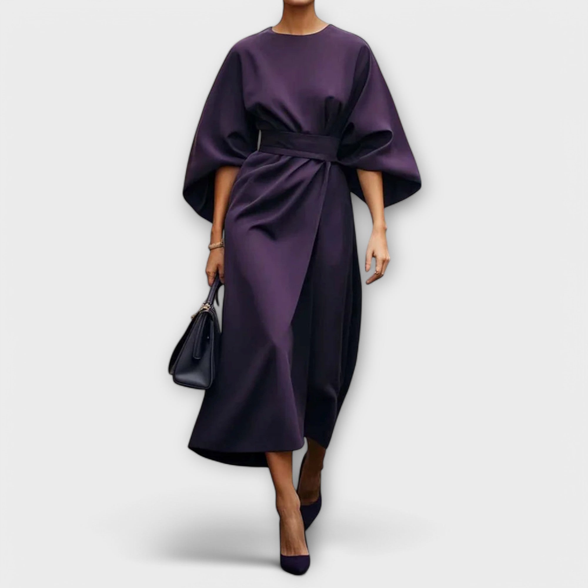 Sonia - Elegantti mekko hihoilla