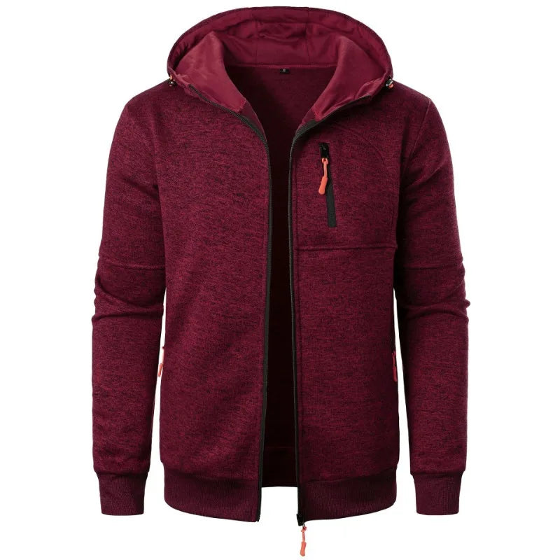 ELEGANTTI FLEECE-TAKKI MIEHILLE